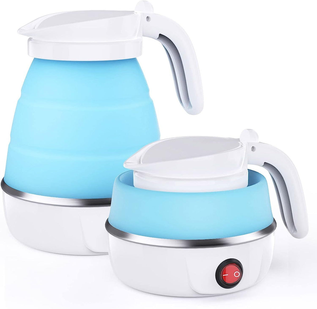 Foldable Electric Kettle, Camping Kettle, Mini Travel Kettle, Silicone Electric Water kettle