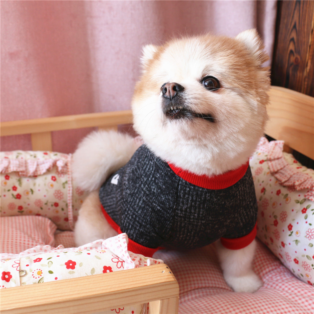 Pet Clothes, Dog Clothes, Spring And Autumn Chemical Fiber Thick Fleece