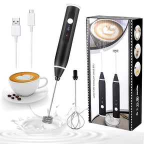 Milk Frother Electric Egg Beater USB Charging Mixer For Coffee Drink Portable Electric