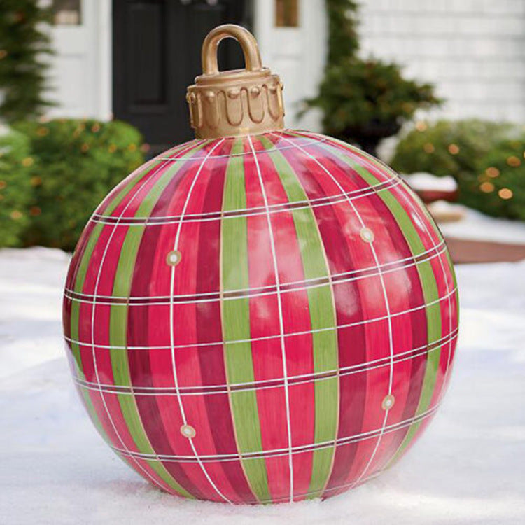 Christmas Ornament Ball Outdoor Pvc 60CM