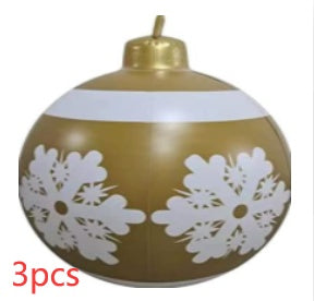 Christmas Ornament Ball Outdoor Pvc 60CM