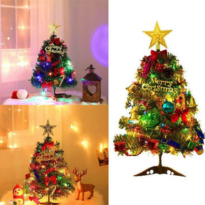 Tabletop Artificial Small Mini Christmas TreeLED Lights Ornament