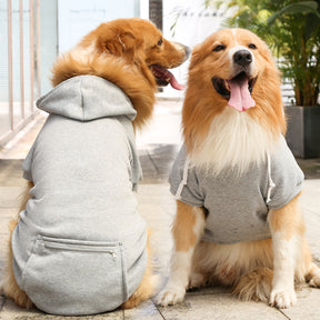 Fashion Pet Dog Simple Zipper Pocket Sweater