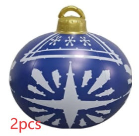 Christmas Ornament Ball Outdoor Pvc 60CM