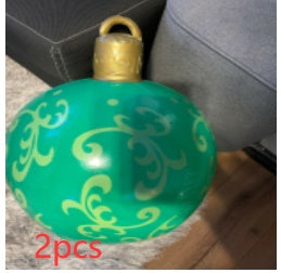 Christmas Ornament Ball Outdoor Pvc 60CM