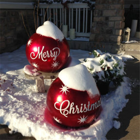 Christmas Ornament Ball Outdoor Pvc 60CM