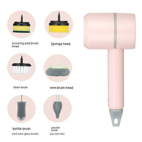 Dishwashing Brush Automatic Wireless USB Rechargeable