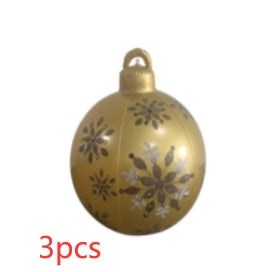 Christmas Ornament Ball Outdoor Pvc 60CM