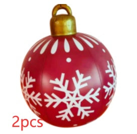 Christmas Ornament Ball Outdoor Pvc 60CM