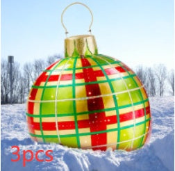 Christmas Ornament Ball Outdoor Pvc 60CM