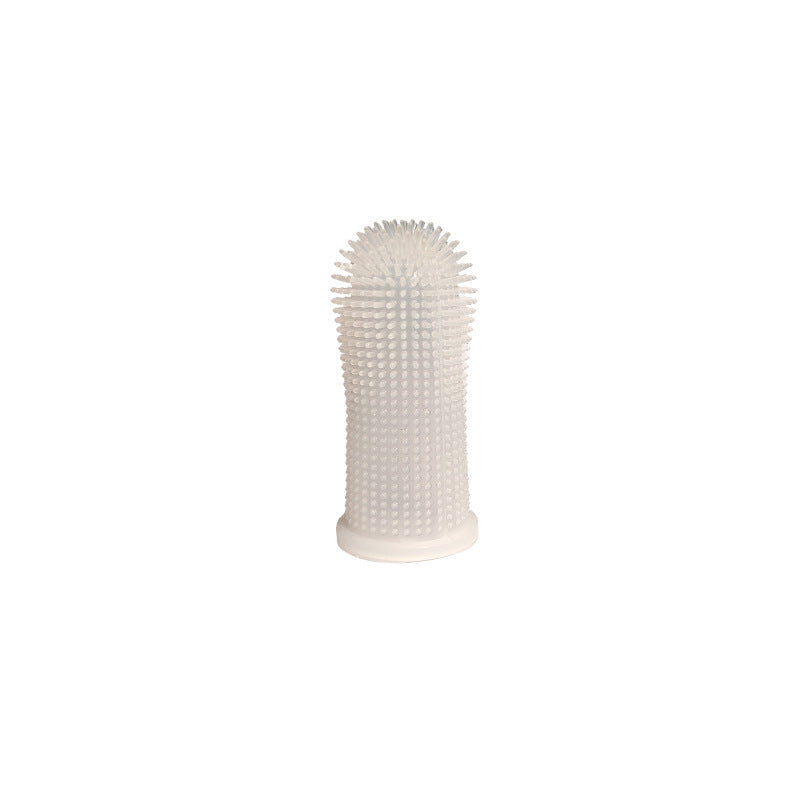 Soft Silicone Pet Finger Toothbrush with Case