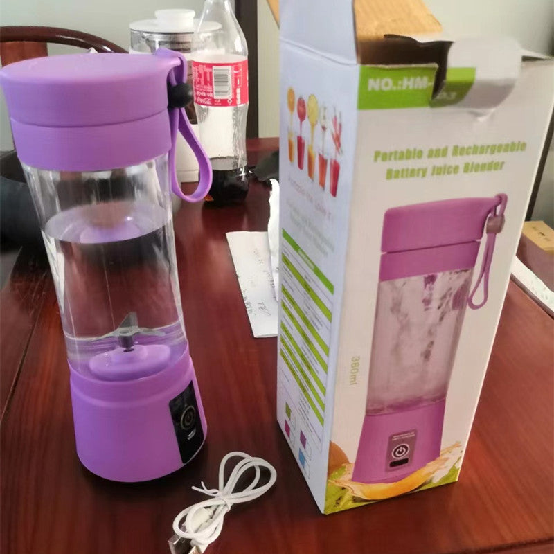 Portable Blender With USB Rechargeable Mini Kitchen Fruit Juice