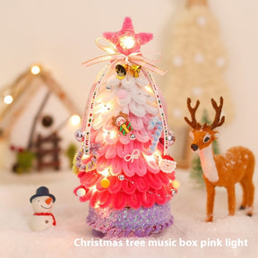 Music Box Handmade DIY Material Package Homemade Christmas Decoration