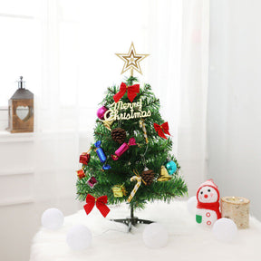 Tabletop Artificial Small Mini Christmas TreeLED Lights Ornament